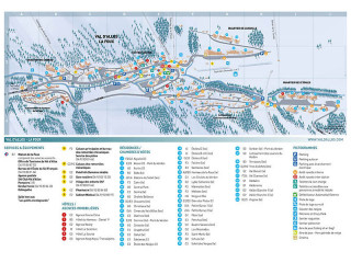 Mappa del Val d'Allos