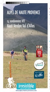 Carte des itinéraires de randonnées VTT