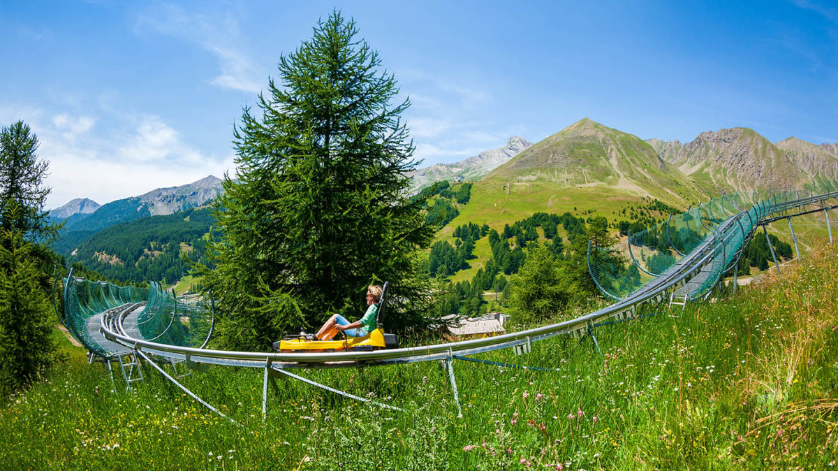 Verdon Express, la luge sur rail