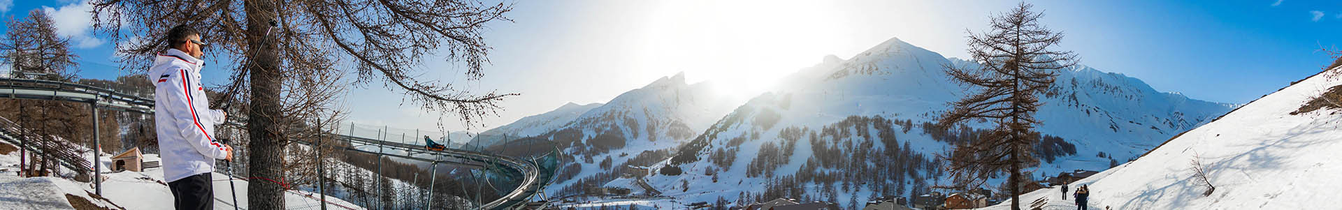 after skiing