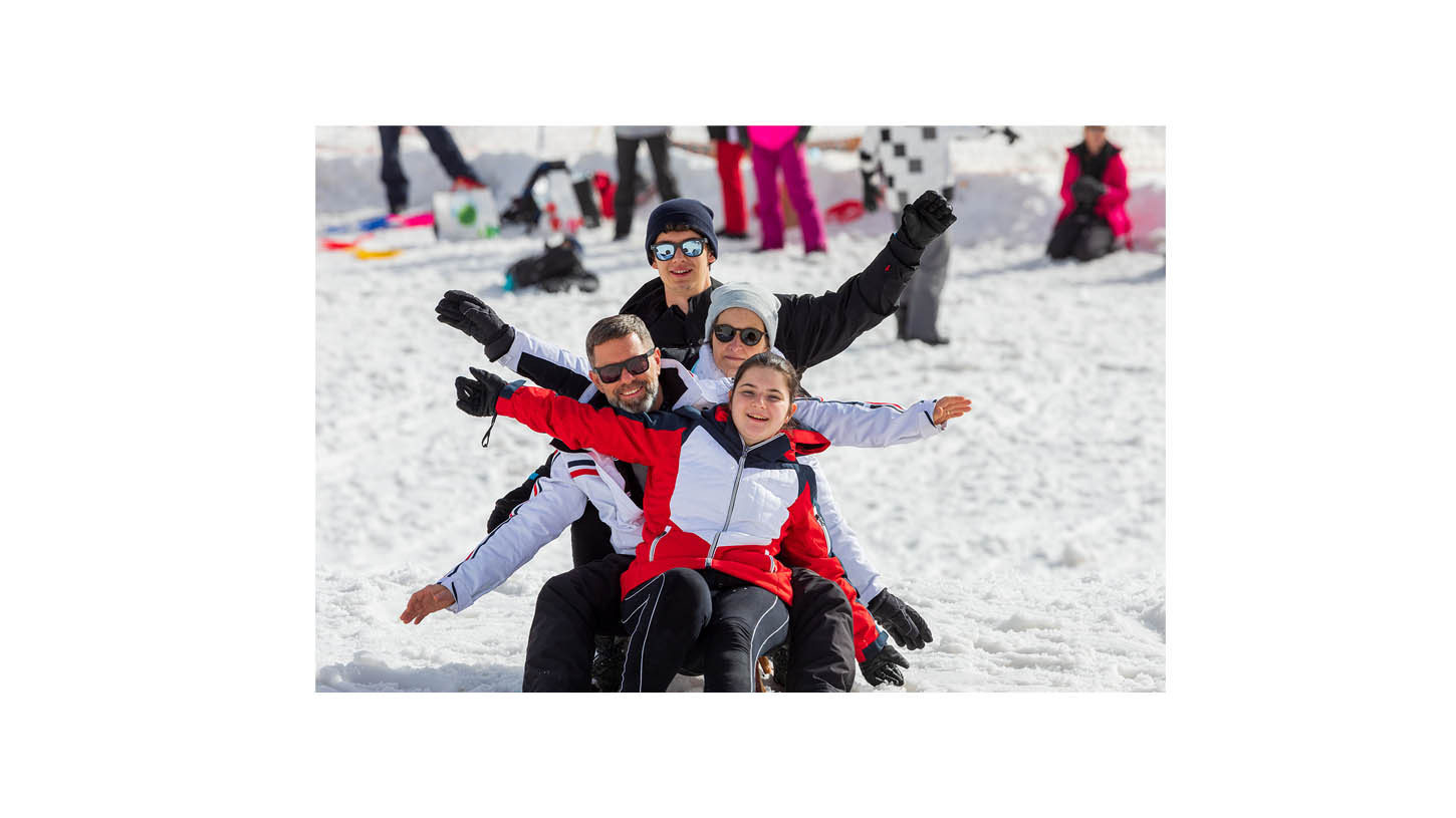 Family ski resort