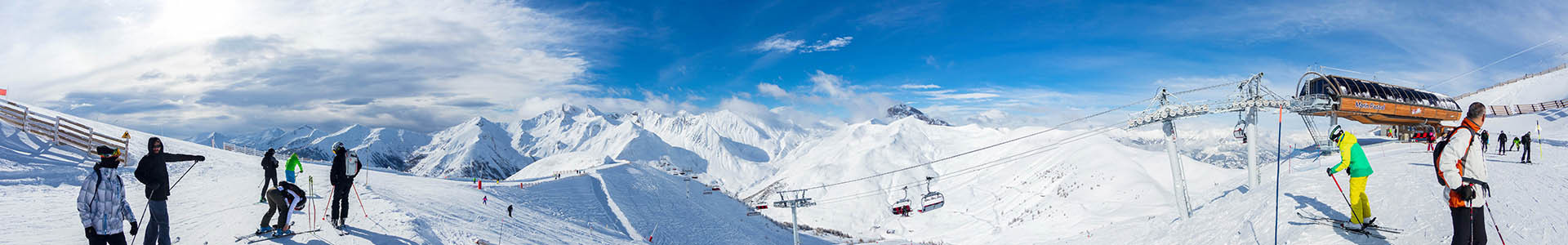 sciare nel Val d'Allos