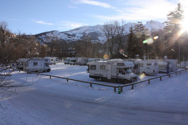 Aire pour campings-cars