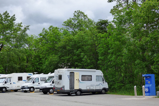 Aire pour campings-cars