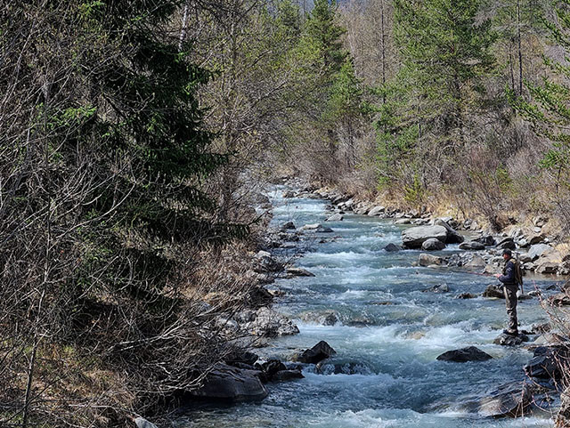 Pêche en rivière