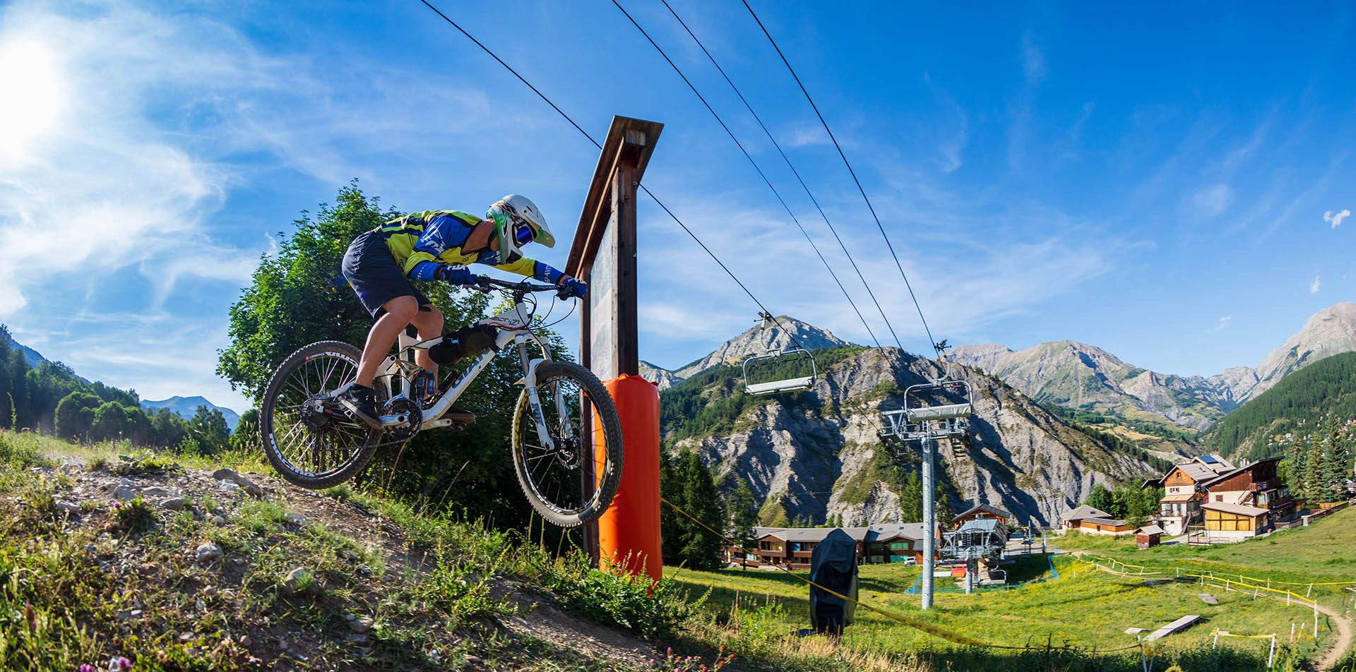 Bike park et  parcours VTT dans le Val d'Allos