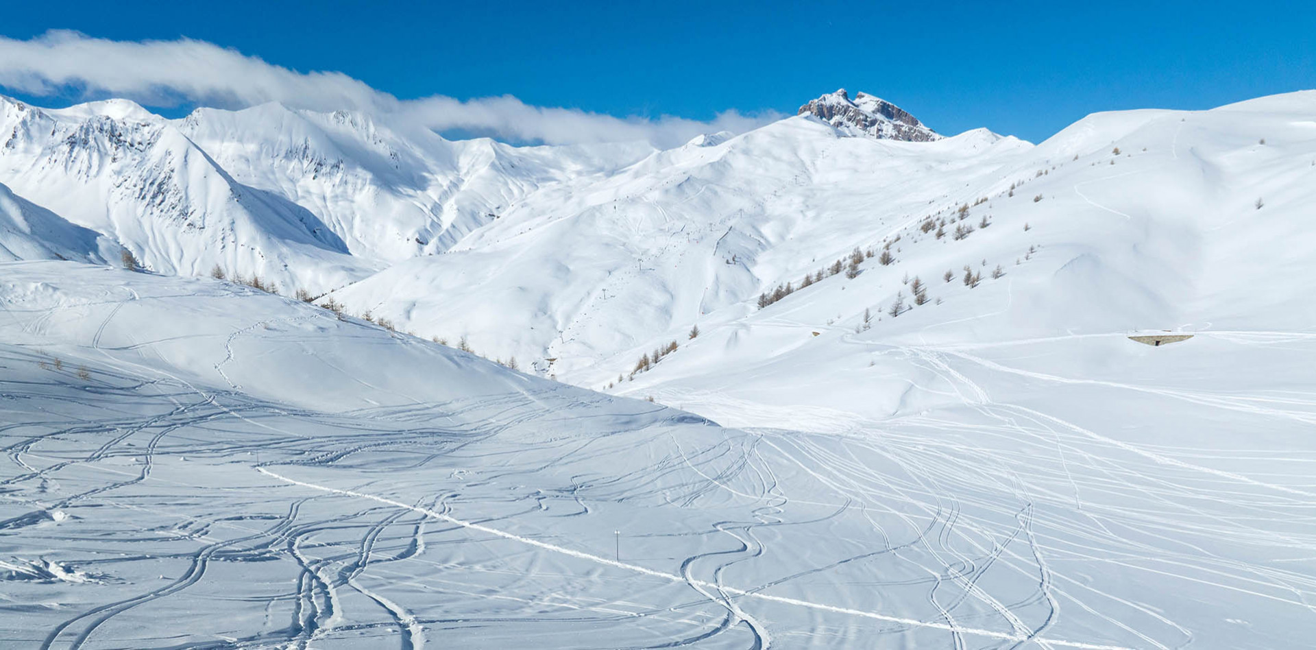 le ski dans le Val d'Allos