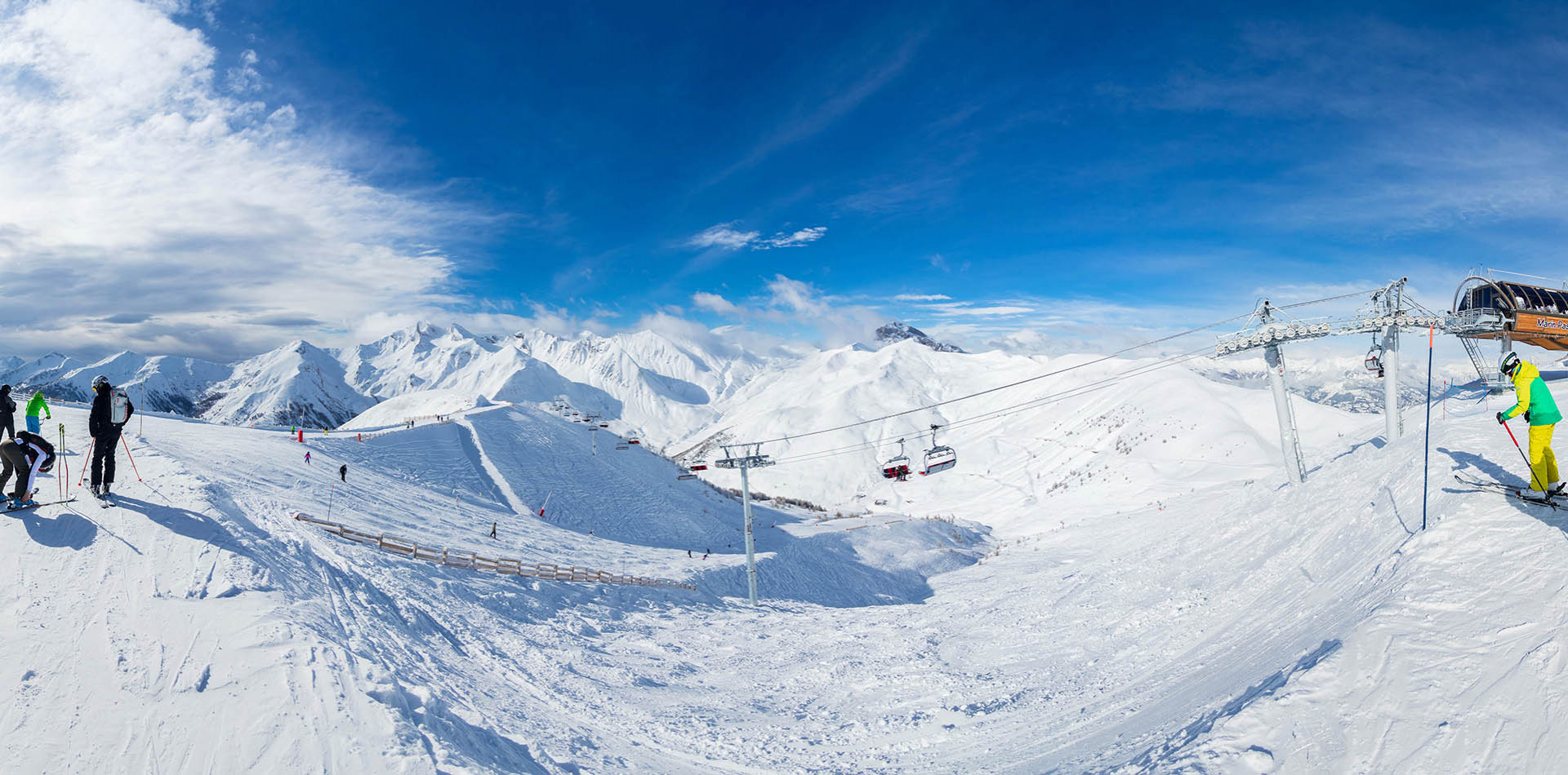 ski espace lumiere