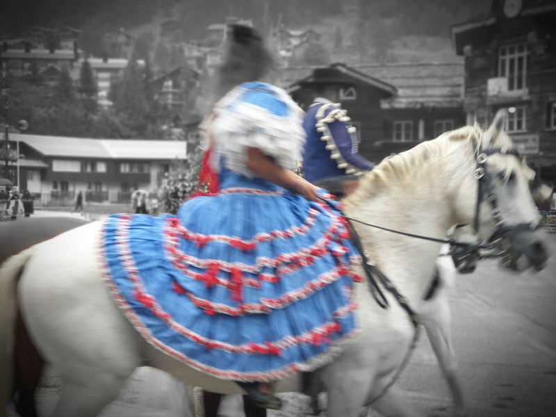 fête du cheval dans le Val d'Allos