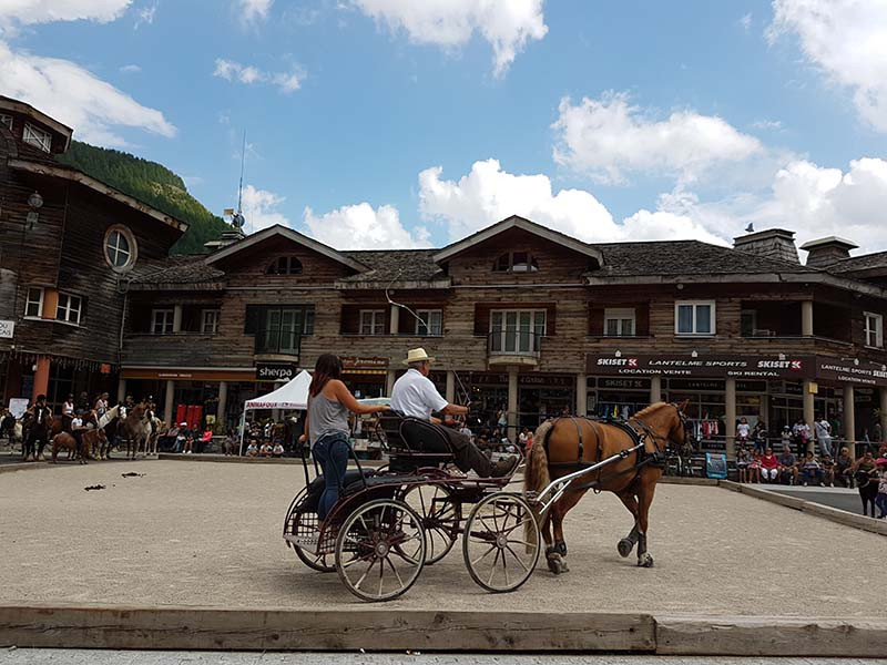 fête du cheval dans le Val d'Allos