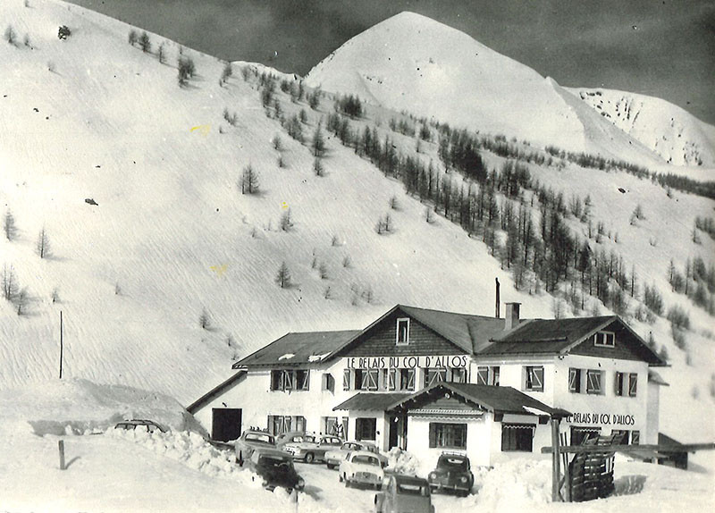 Histoire d'antan : le col d'Allos