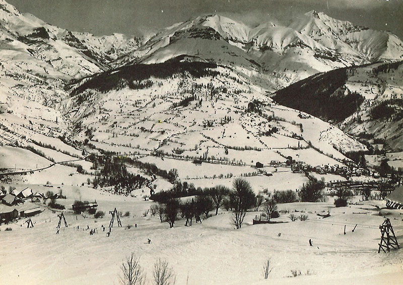 Histoire d'antan : le seignus et son premier téléski en bois