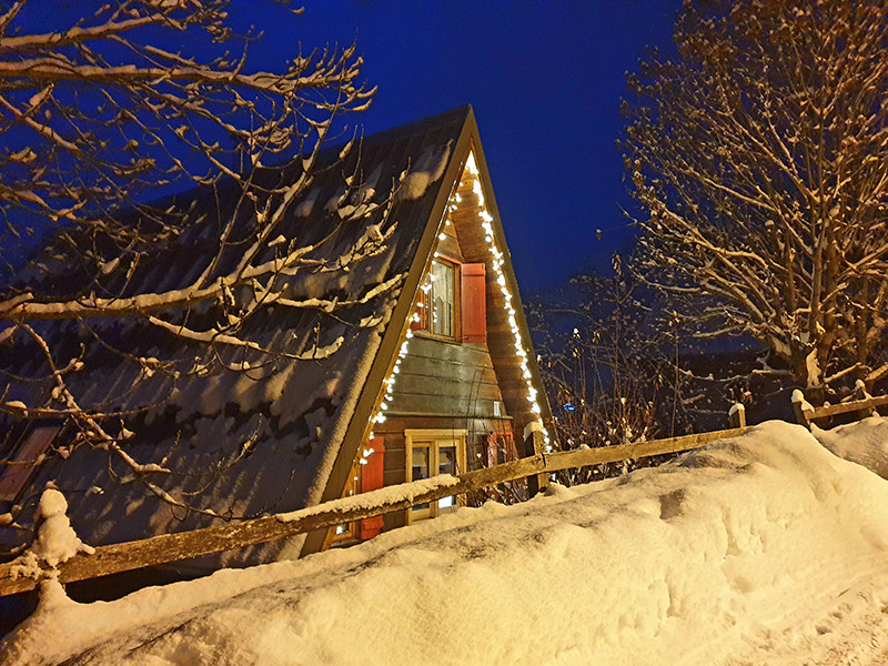 la féérie de noel à la montagne