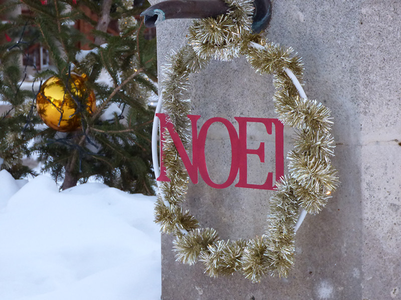 la féérie de noel à la montagne