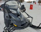 scooter des neiges - photo prise sur terrain autorisé