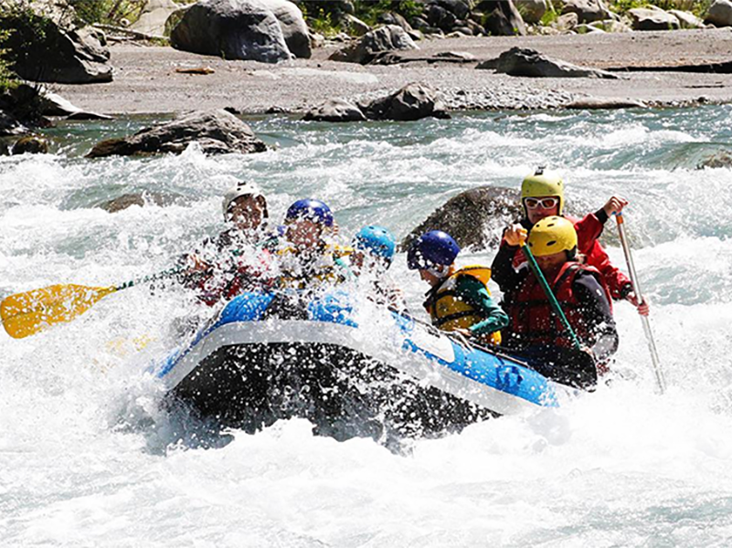 Rafting avec Rivière sauvage