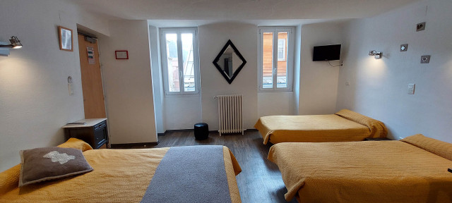 Hôtel Pascal, Allos chambre familiale