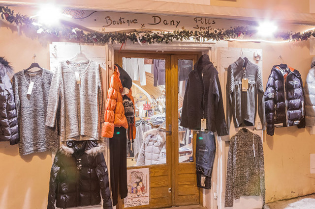 Boutique Dany - © office de tourisme du Val d'Allos R Palomba Boutique Dany