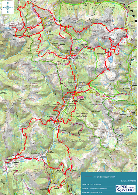 Les Tours du Haut Verdon Les Tours du Haut Verdon