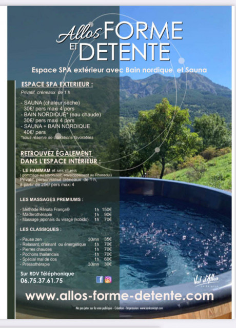 Allos Forme et détente Spa - © I pellissier Allos Forme et détente Spa