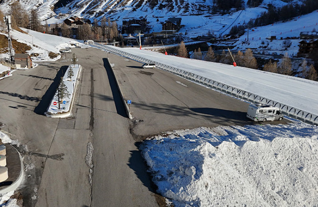 Parking des Chauvets_La Foux d’Allos