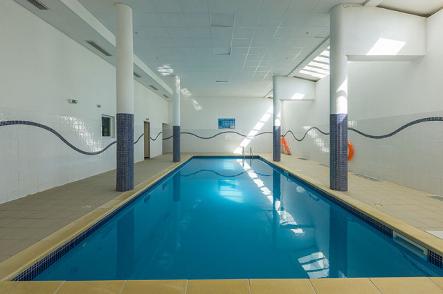 Private swimming pool of the residence