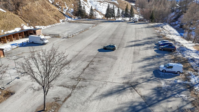 Parking du centre équestre_La Foux d’Allos