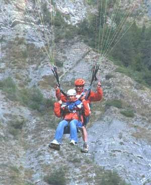 parapente bi place