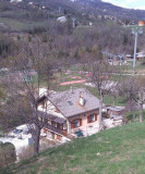 bright house, open space, garden, parking, recreation area