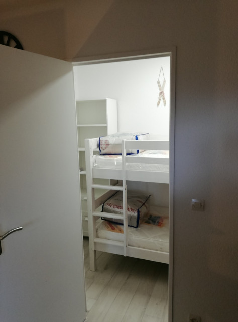 bedroom with bunk beds