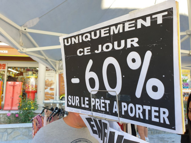 Grande braderie des commerçants_La Foux d’Allos