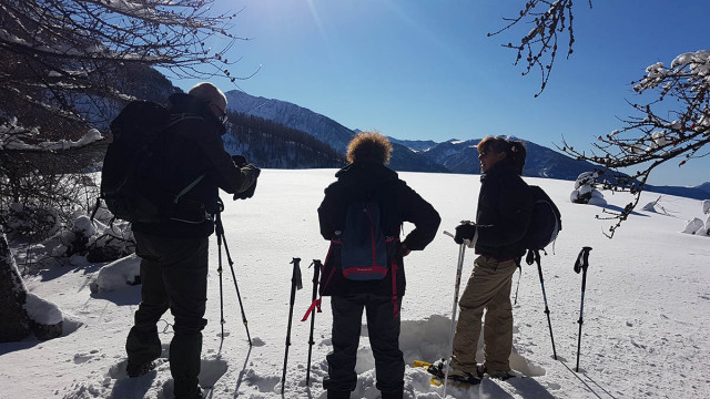Sur les traces du Loup - © M Aynié, Rando terre d'Azur Sur les traces du Loup