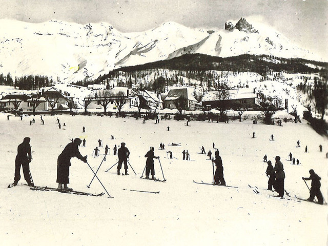 La machine à remonter le temps_Allos - © office de tourisme du Val d'Allos La machine à remonter le temps_Allos