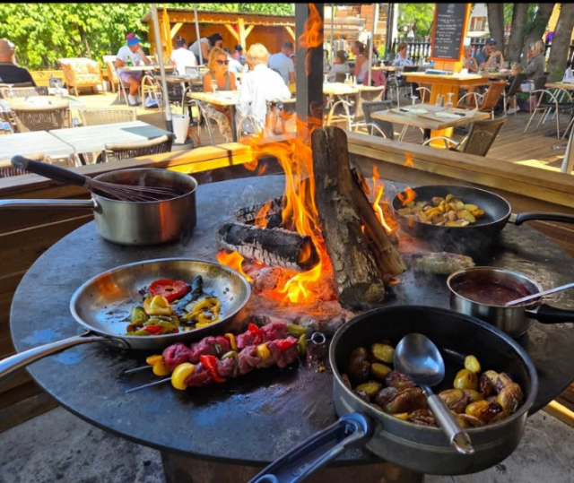 Bringues estivales du Restaurant le  Grand St Jean_Allos