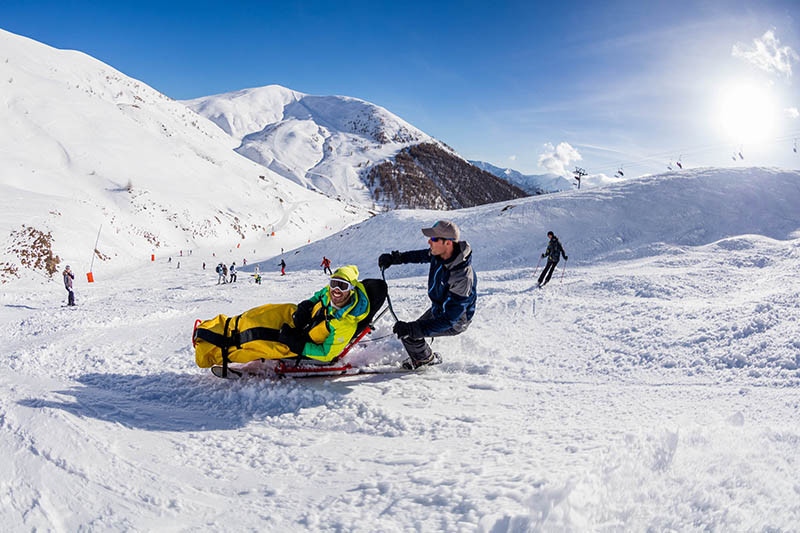 tandem ski